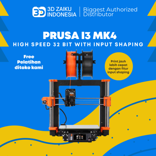 Original Prusa i3 MK4 3D Printer High Speed 32 Bit with Input Shaping - Kit